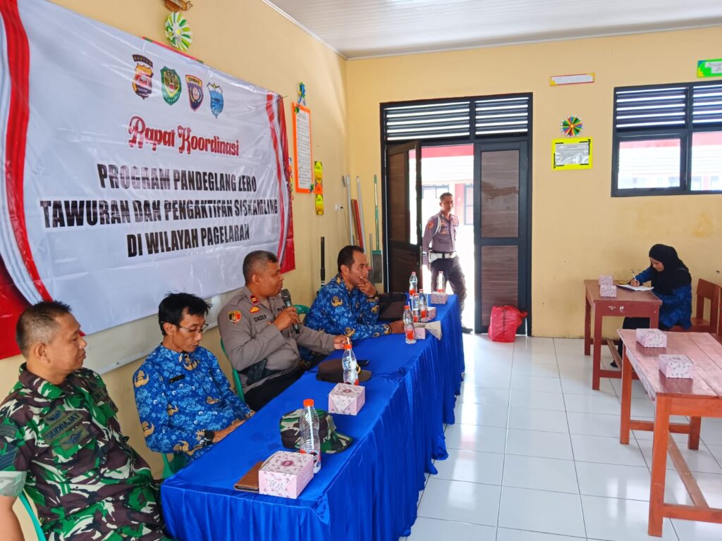 Polsek Pagelaran Gelar Rapat Koordinasi Pencegahan Tawuran dan Penguatan Siskamling 5 IMG 20240502 WA0010