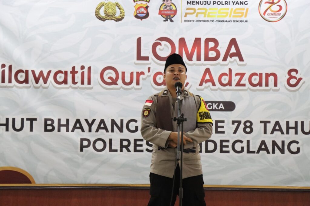Polres Pandeglang Meriahkan HUT Bhayangkara ke-78 dengan Lomba Tilawatil Quran, Adzan dan Kultum 5 WhatsApp Image 2024 06 12 at 12.32.56